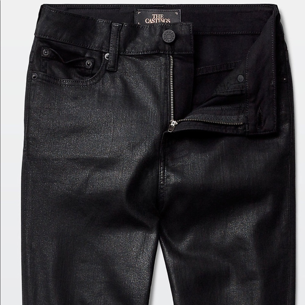 The casting jeans. High rise skinny.
